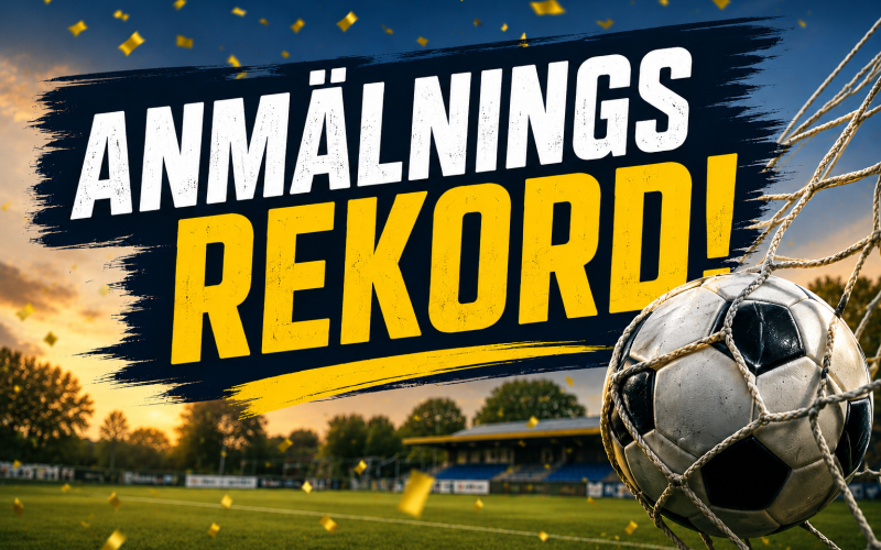 Anmälningsrekord!